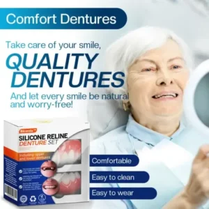 Bikenda™ Silicone Reline Denture Set